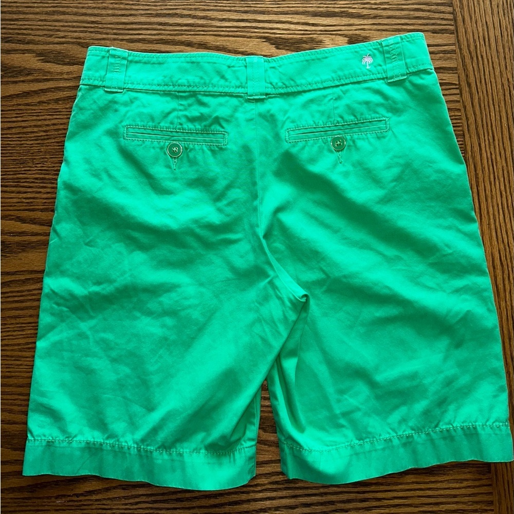 Lilly Pulitzer Bright Green Women's Bermuda Shorts Size 8 - Picture 2 of 11